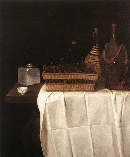 Still-Life with Glasses and Bottles, Sebastian Stoskopff